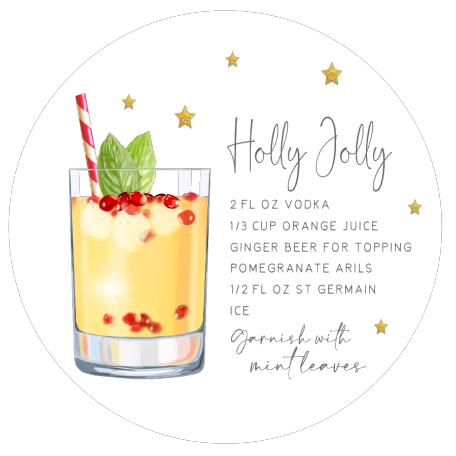 Coaster Holly Jolly Cocktail