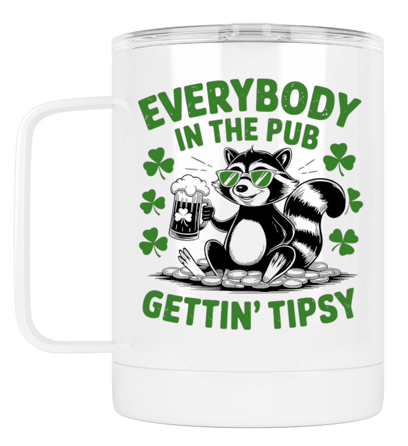 Camping Mug Everybody in the Pub Gettin Tipsy