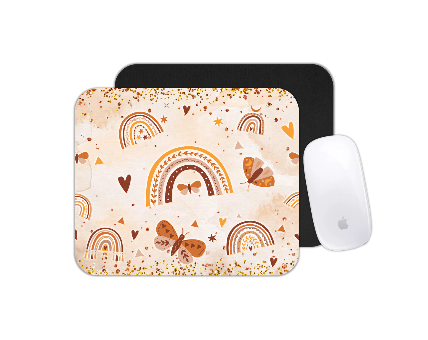 Mouse Pad Retro Rainbow