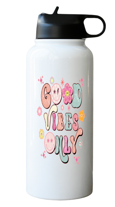 Water Bottle - Good Vibes Only