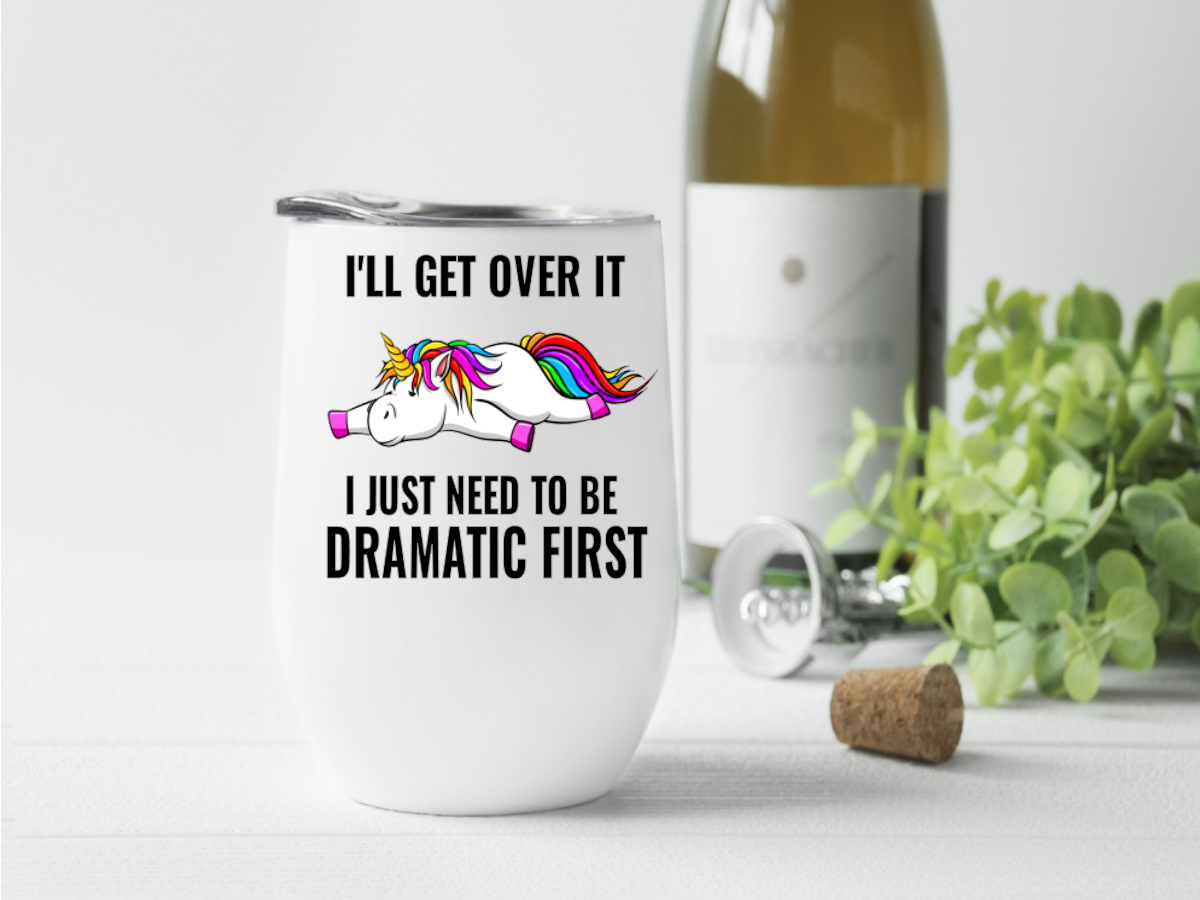 Wine Tumbler Dramatic