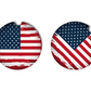 Car Coaster American Flag