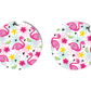 Car Coaster Flamingos