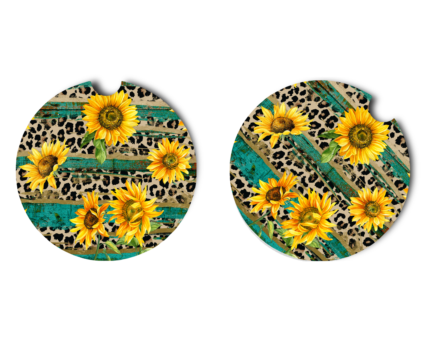 Car Coaster Sunflower