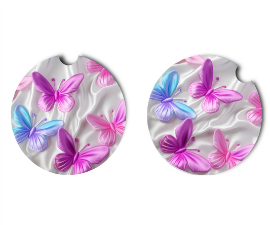 Car Coaster Butterflies