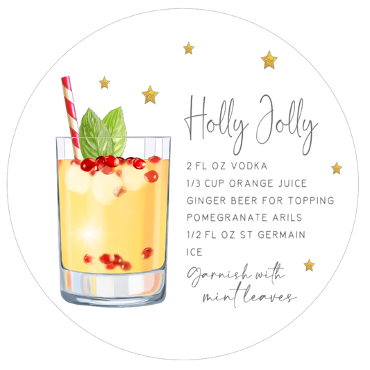 Coaster Holly Jolly Cocktail