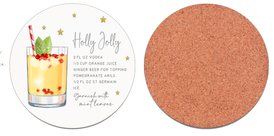 Coaster Holly Jolly Cocktail