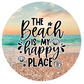 Coaster The Beach is My Happy Place