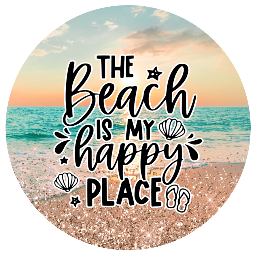Coaster The Beach is My Happy Place