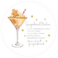 Coaster Gingerbread Cocktail