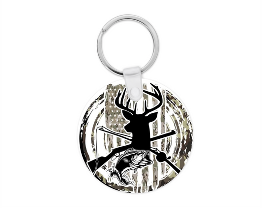 Key Chain Hunting Fishing