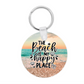 Key Chain - The beach is my happy place