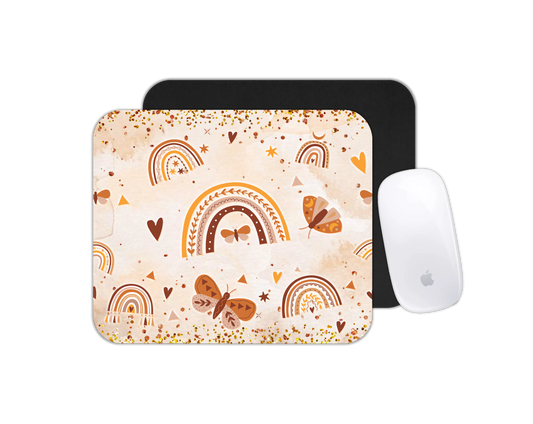 Mouse Pad Retro Rainbow