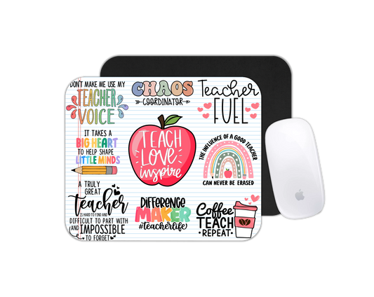 Mouse Pad Teacher Love