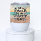 Wine Tumbler The beach is my happy place